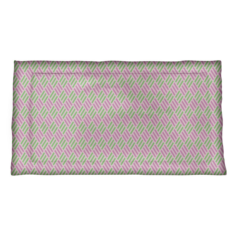 Taie décorative Katelyn Elizabeth, Simple standard, Polyester, Rose et pastel