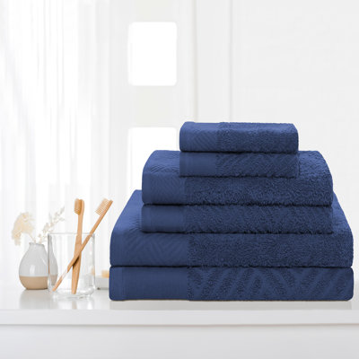 Ensemble de serviettes en coton
