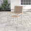 Chaise de salle teck patio Travira-1670510320