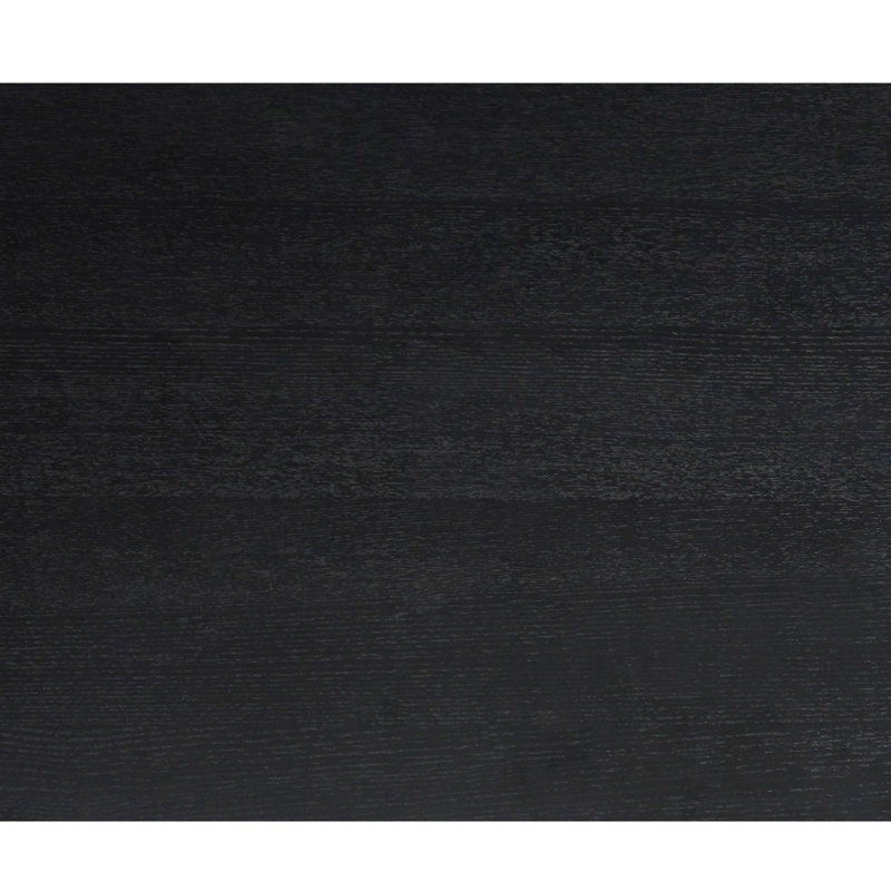 Console 58 "en bois noir minimaliste moderne pour vestibule