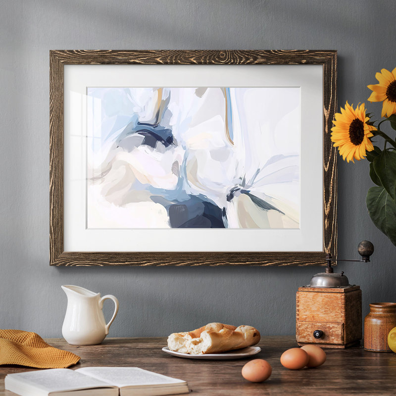 Fresh Air I, reproduction d'art encadrée, Noyer, H 14 po x l 20 po x P 1,5 po