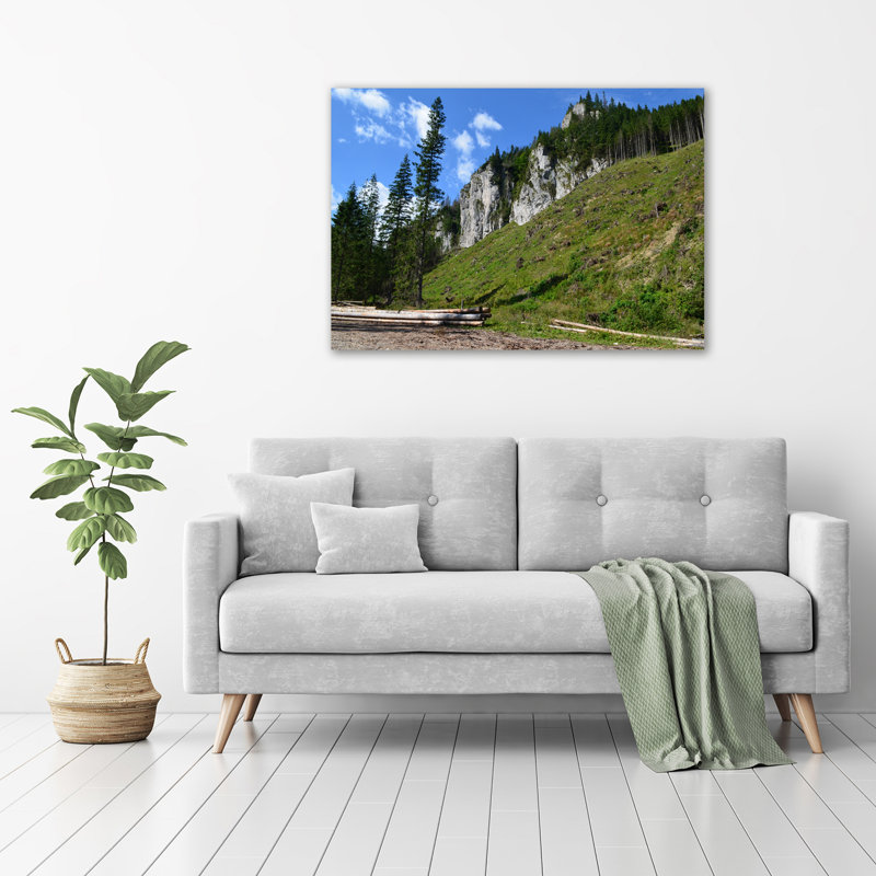 Rocky Peaks - Wrapped Canvas Print