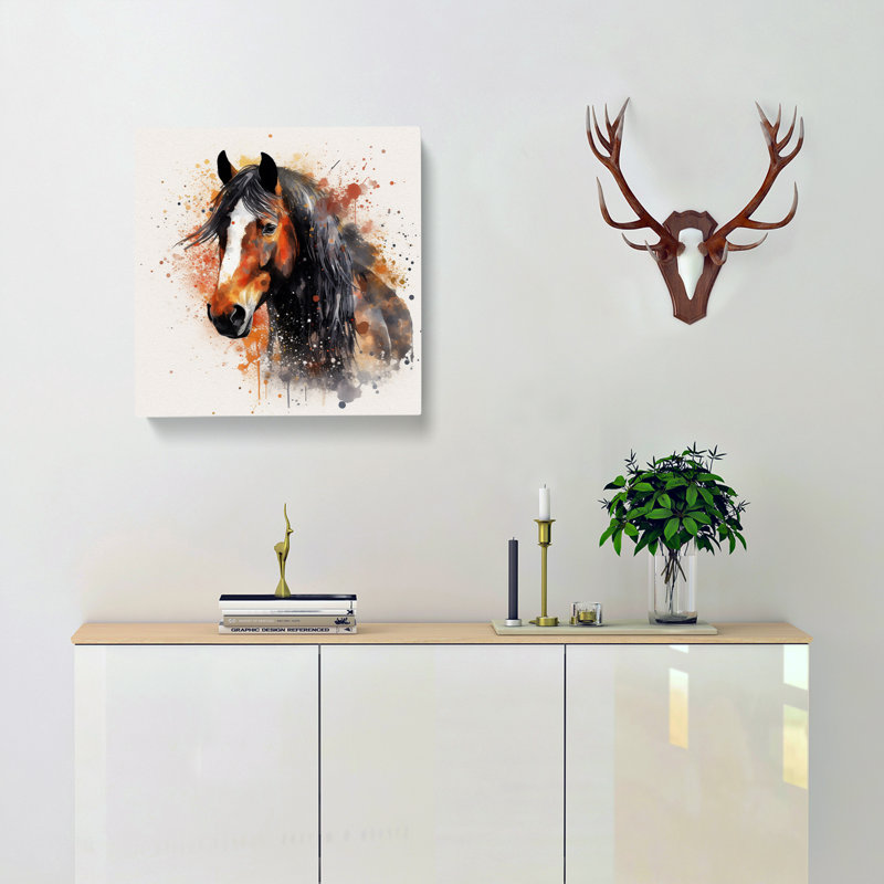 Modern Wall Art - Wrapped Canvas, 50cm H x 50cm W x 3cm D