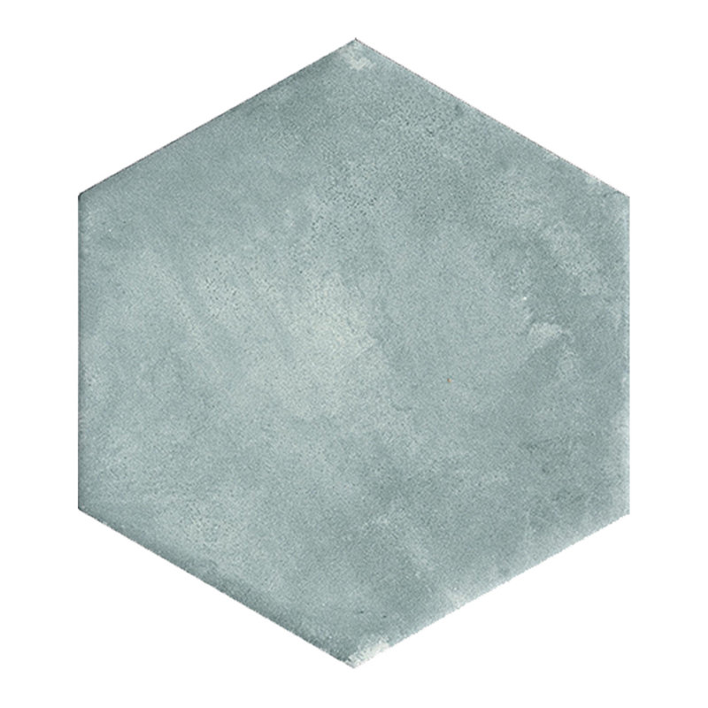 Carreau de mur et de plancher en porcelaine hexagonale 6 po Chromatica, Vert