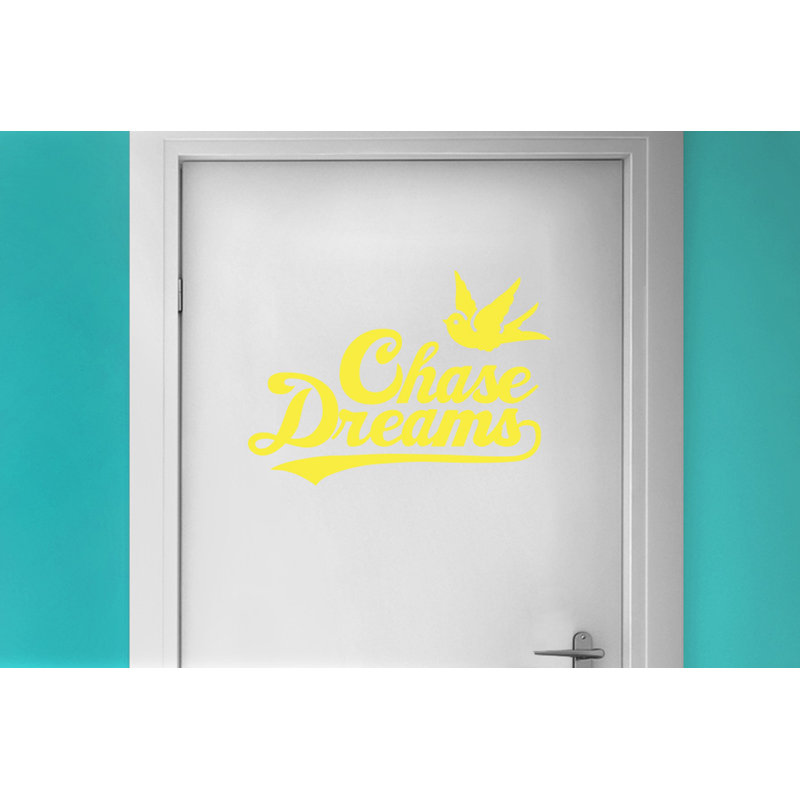 Wall Decal, Bright Yellow