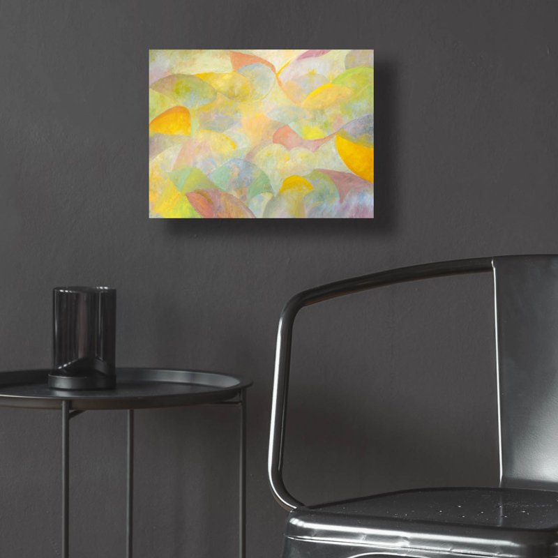 «Curving Forms» par Marsha Heller, H 12 po x l 16 po x P 0,13 po