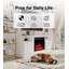 Bletsoe Brambly Cottage 147 cm W Electric Fireplace with 5000 BTU-1990488868