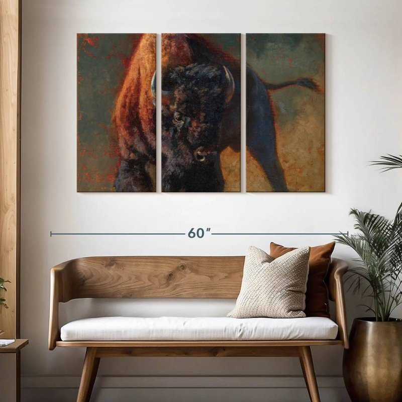 Brampt Full Of Snort, 32" H x 50" W