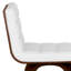 Tabouret pivotant de style Mid-Century avec siège et dossier rembourrés Roland-81961552-81961557