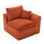 Canapé 80 po pour salon, canapés doubles en velours côtelé avec 2 coussins décoratifs pour les petits espaces, chameau de bureau-1853408119