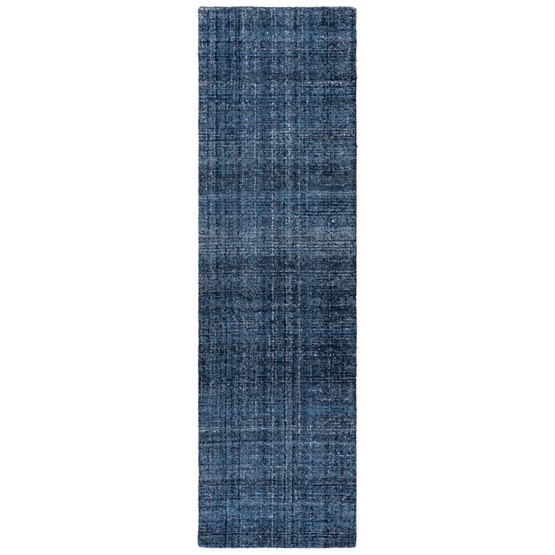 Abstract Hand Tufted Performance Solid Color Indoor Rug, Runner 2'3" x 8'