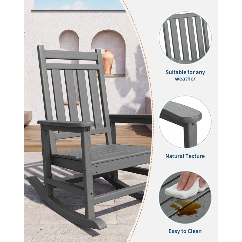 Outdoor Chair, Grey
