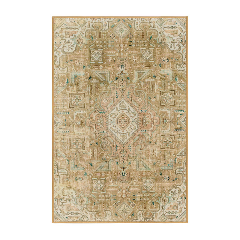Tapis abstrait moderne 2112, Rectangle 3 pi x 5 pi