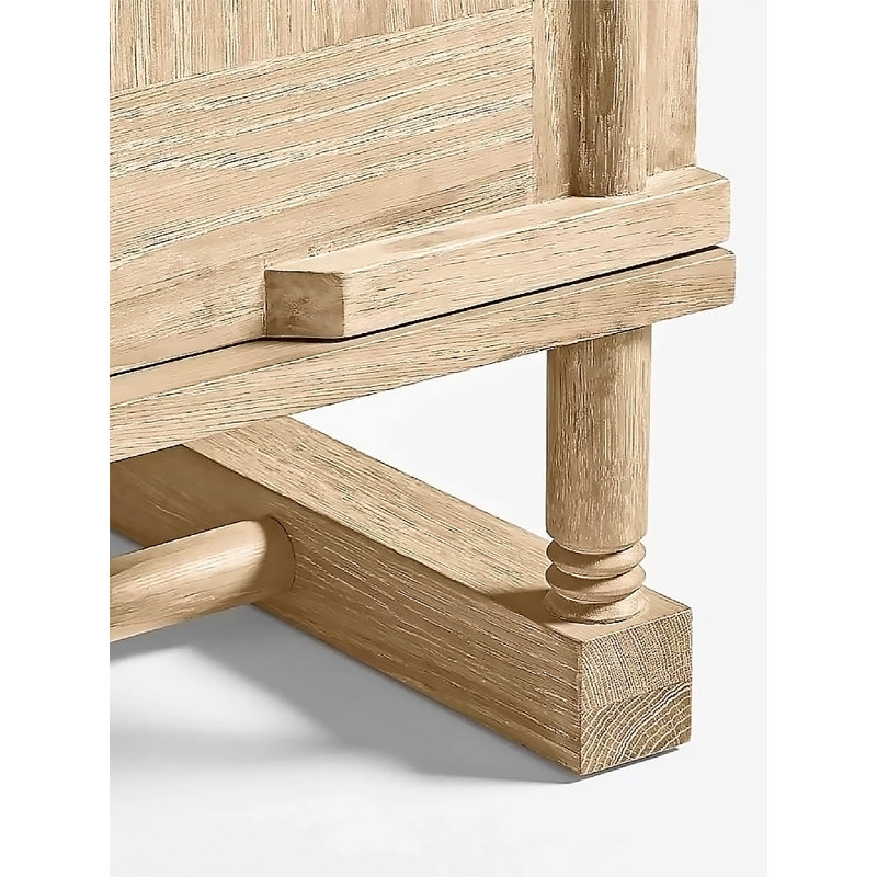 Garde-manger néoclassique en bois massif 70,87