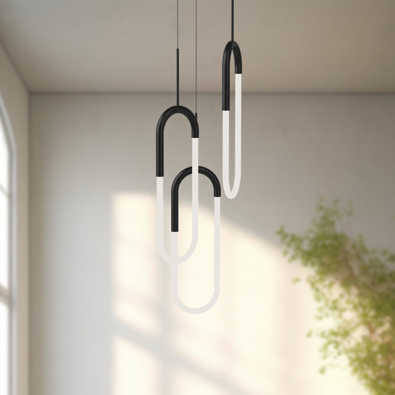 Huron 3 - Light LED Pendant, Black