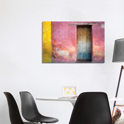 Mexico, Xico. House Entrance by Jaynes Gallery - Wrapped Canvas Print
