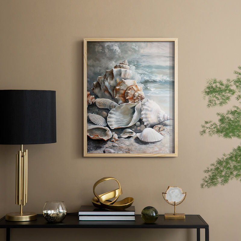 NAUTICAL Series CCXCIX, reproduction encadrée - bois massif, Naturel, H 11 po x l 9 po