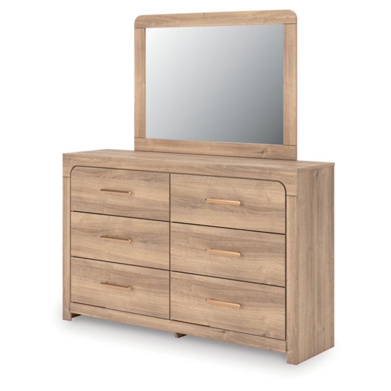 Dresser And Mirror