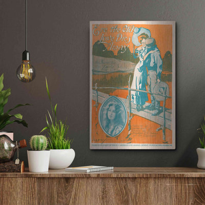 'Ere The Old Love Dies Away (1900)', Metal Wall Art