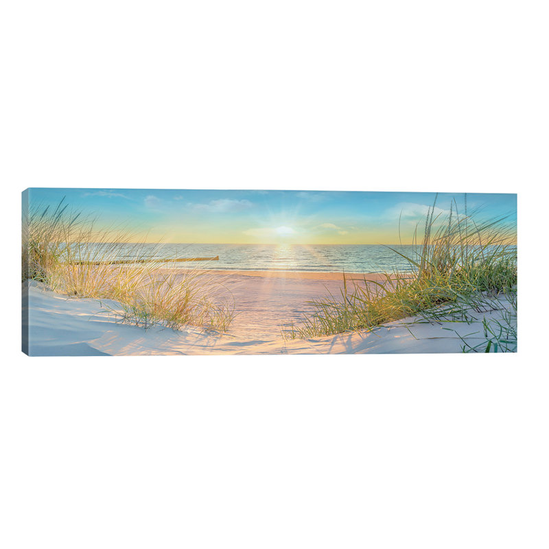 Waiting for Me by Mike Calascibetta - Panoramic Photograph Print on Canvas, 30.48 cm H x 91.44 cm W x 1.91 cm D, Unframed