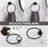 4-Pieces Bathroom Towel Rack  Adjustable Bathroom Hardware Set-117496411