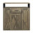 Bevil Industrial Rectangular 1-Drawer Server in Rustic Oak