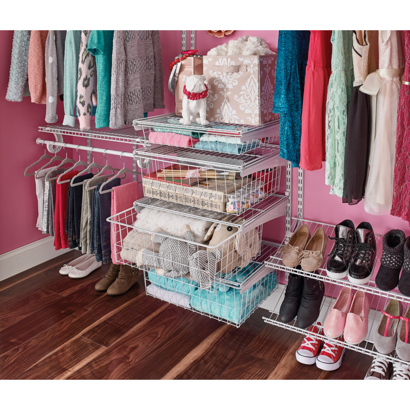 ShelfTrack Add on 4 Drawer Kit for ClosetMaid Wardrobe System