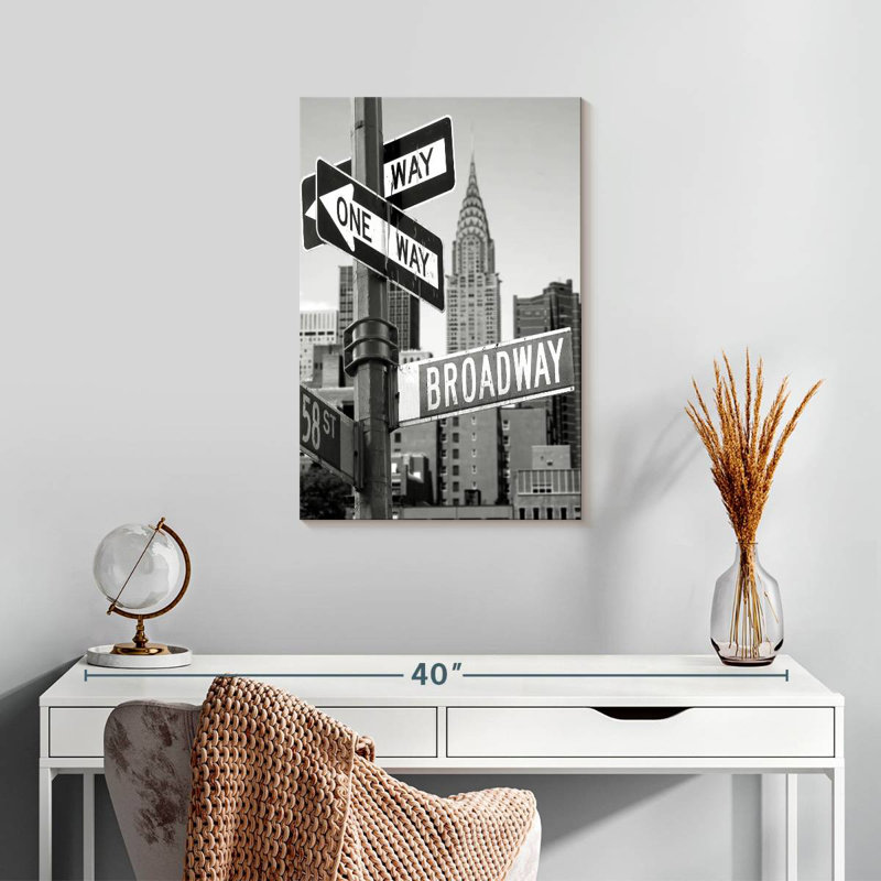 Aime Broadway, 24" H x 16" W