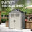 Everett Outdoor 6 ft. W x 3 ft. D Plastic Storage Shed