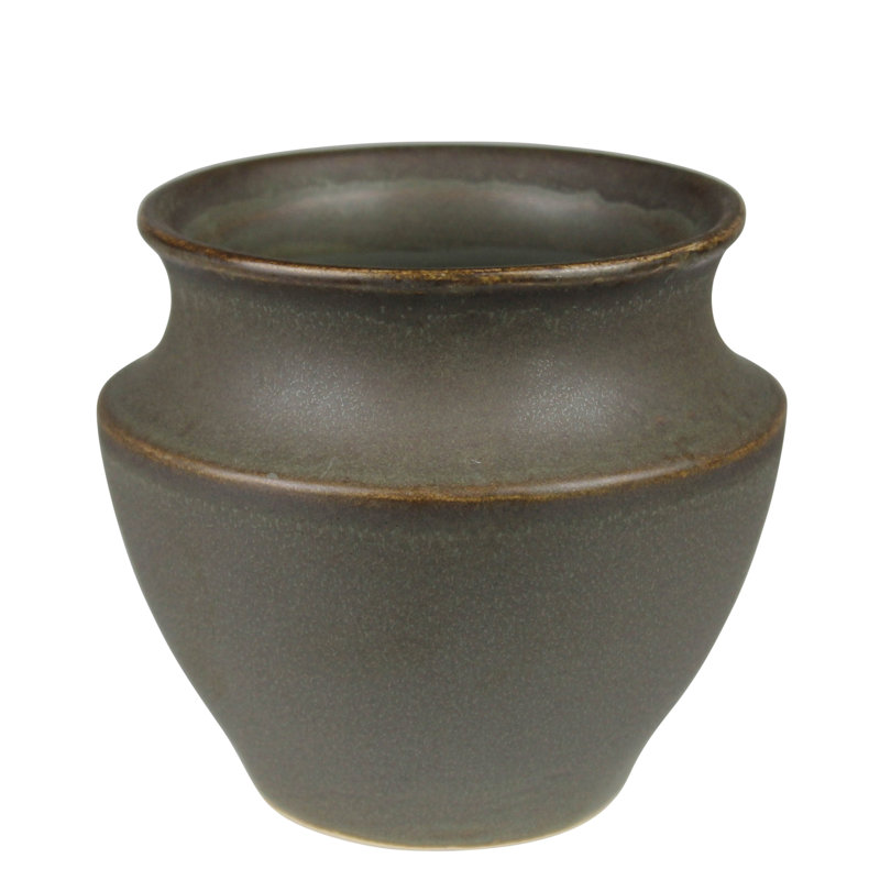 Pot Addison, céramique - petit, H 4,25 po x l 5 po x P 5 po, Vert