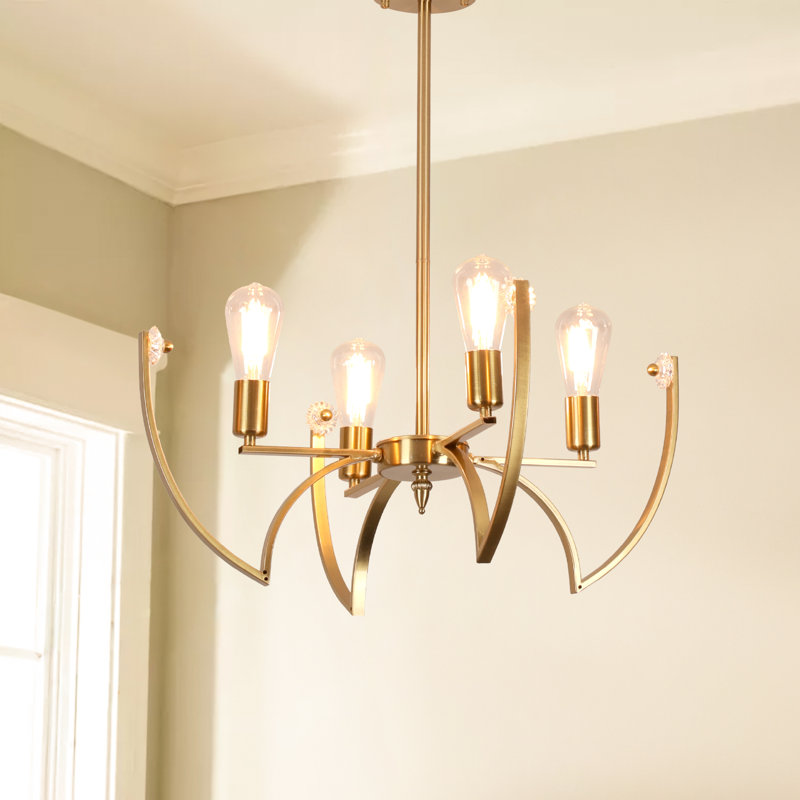 Mehme 4 - Light Classic/Traditional  Chandelier