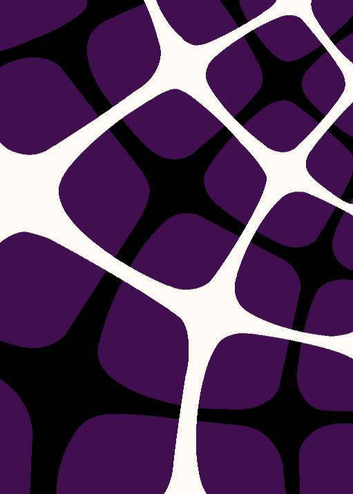 Tapis mauve abstrait, Rectangle 2 pi x 3 pi