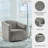 Lagatha Upholstered Swivel Accent Chair