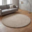 Ainsley Plain Living Room Shaggy Area Rug Modern Soft Pile Polyester Rug-1957069031-1957084374
