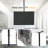 Mount-It! Full-Motion TV Ceiling Mount for 42" to 98" TVs, Black