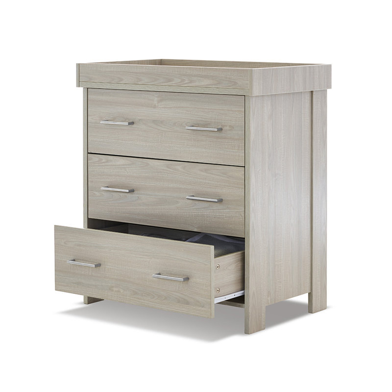 Nika Cot Bed 2-Piece Nursery Furniture Set, Grey Wash