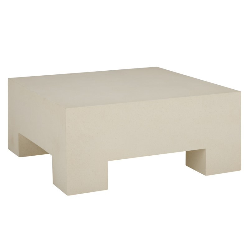 Table basse Aillard, Blanc
