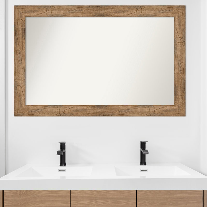 Timmy Solid Wood Wall Mirror, Rectangle, 29.5" x 45.5"