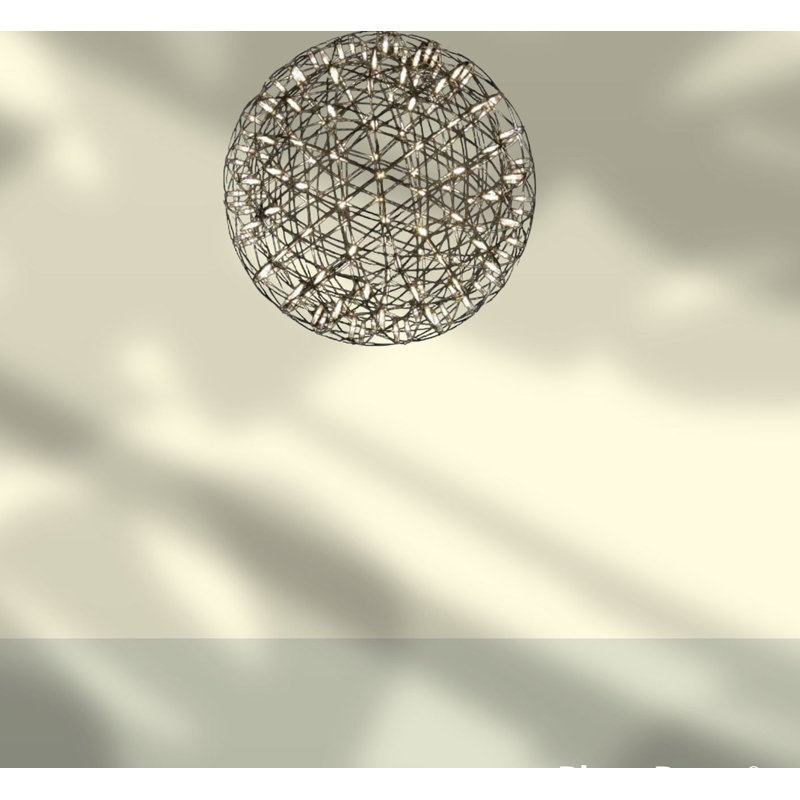 Luminaire suspendu sphère 1 lumière Renita