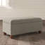 Banc de rangement à couvercle rabattable rembourré-822659840