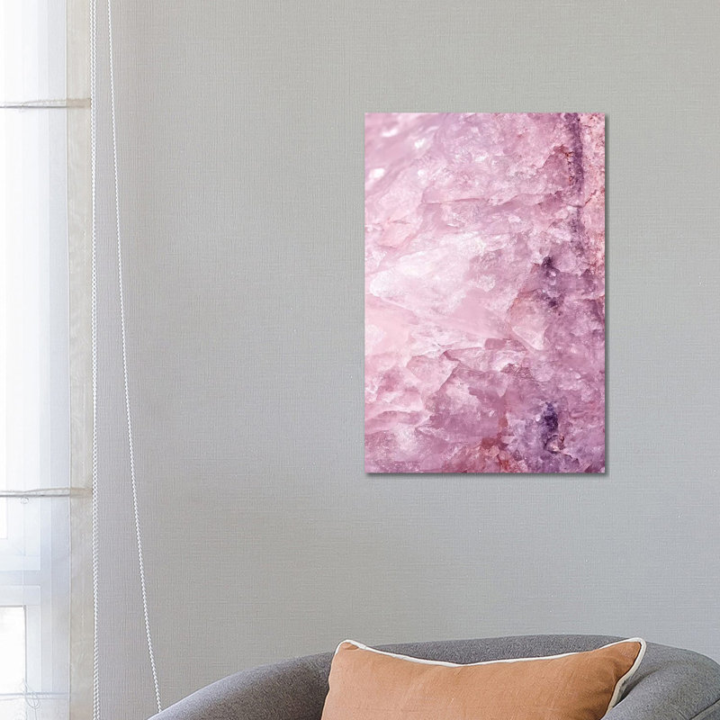 Rose Quartz - Wrapped Canvas Painting, 66.04 cm H x 45.72 cm W x 3.175 cm D