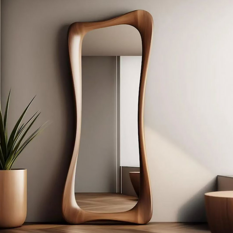 Miroir pleine grandeur français de style français, 70,87 po x 31,5 po