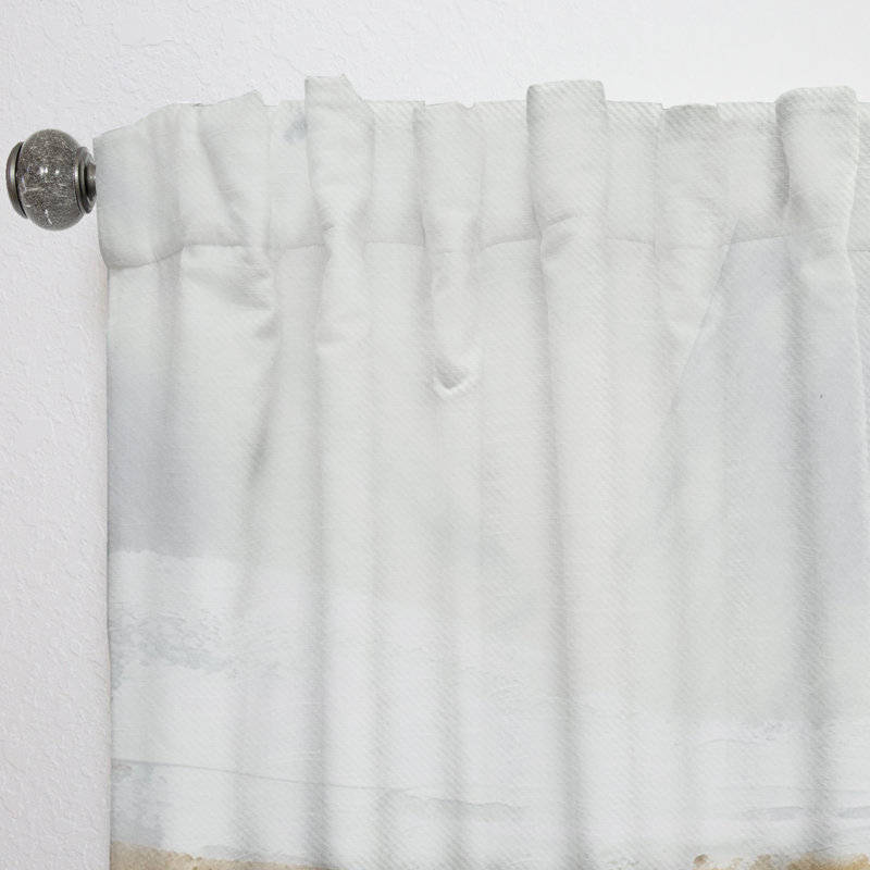 Guilbert - Black Eruption Of Marble IV - Modern Curtain - Velvet Room Darkening - 1 panel, 52" W x 108" L