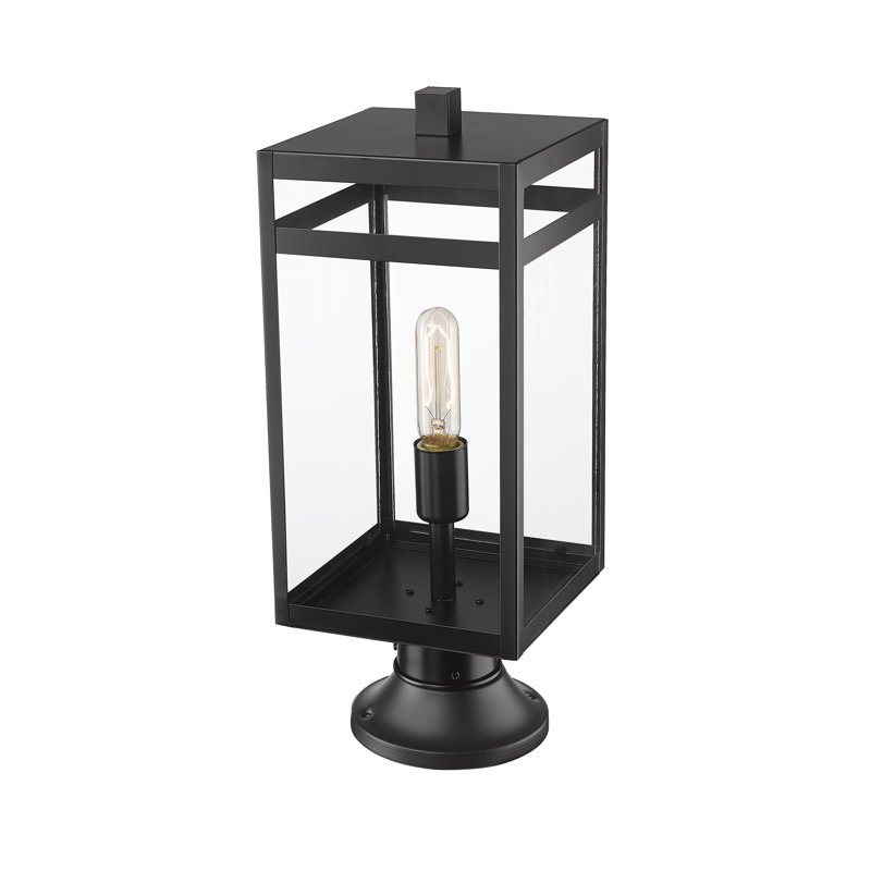 Sylmar Transparent Pier Mount Light, 19.75" H x 7.5" W x 7.5" D