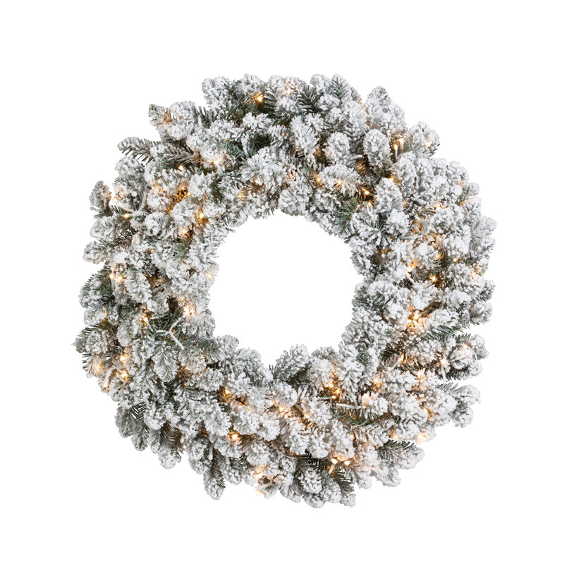 Couronne enneigée alpine, 30 po