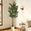 213.4cm Faux Olive Tree Tree