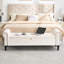 Banc de rangement en velours 66,9 po-1040864214