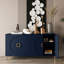 Armoire de rangement moderne à 4 portes en bois laqué Modern