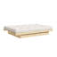 Kanso Bed Frame with 4 Drawers, Scandinavian design, made in Europe, FSC certified wood, choose your size.-70156806