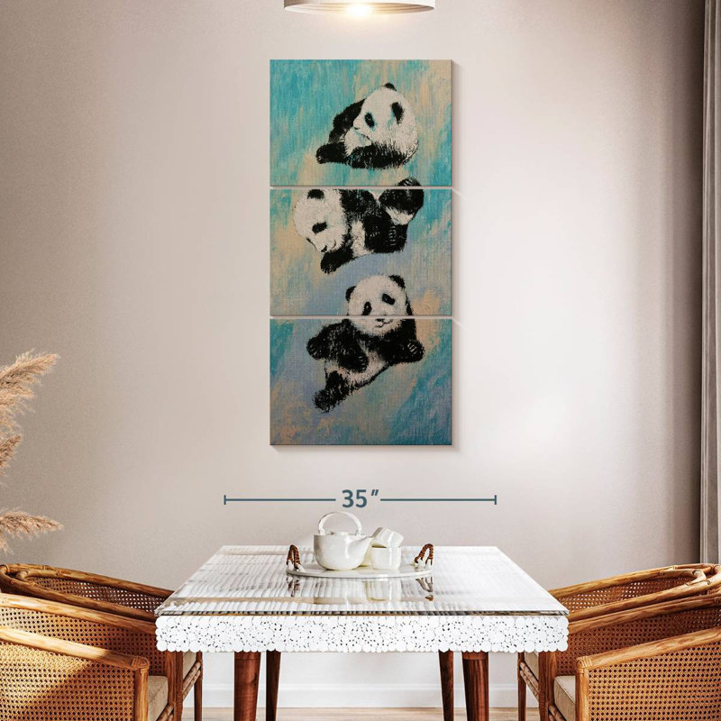 Panda Karaté, H 52 po x l 24 po